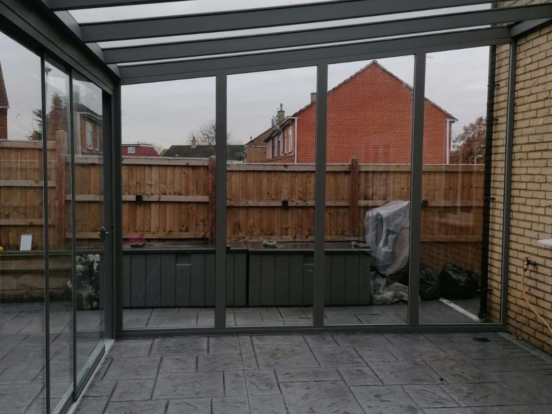 Swansea Garden Room installed by AGVerandas Ltd