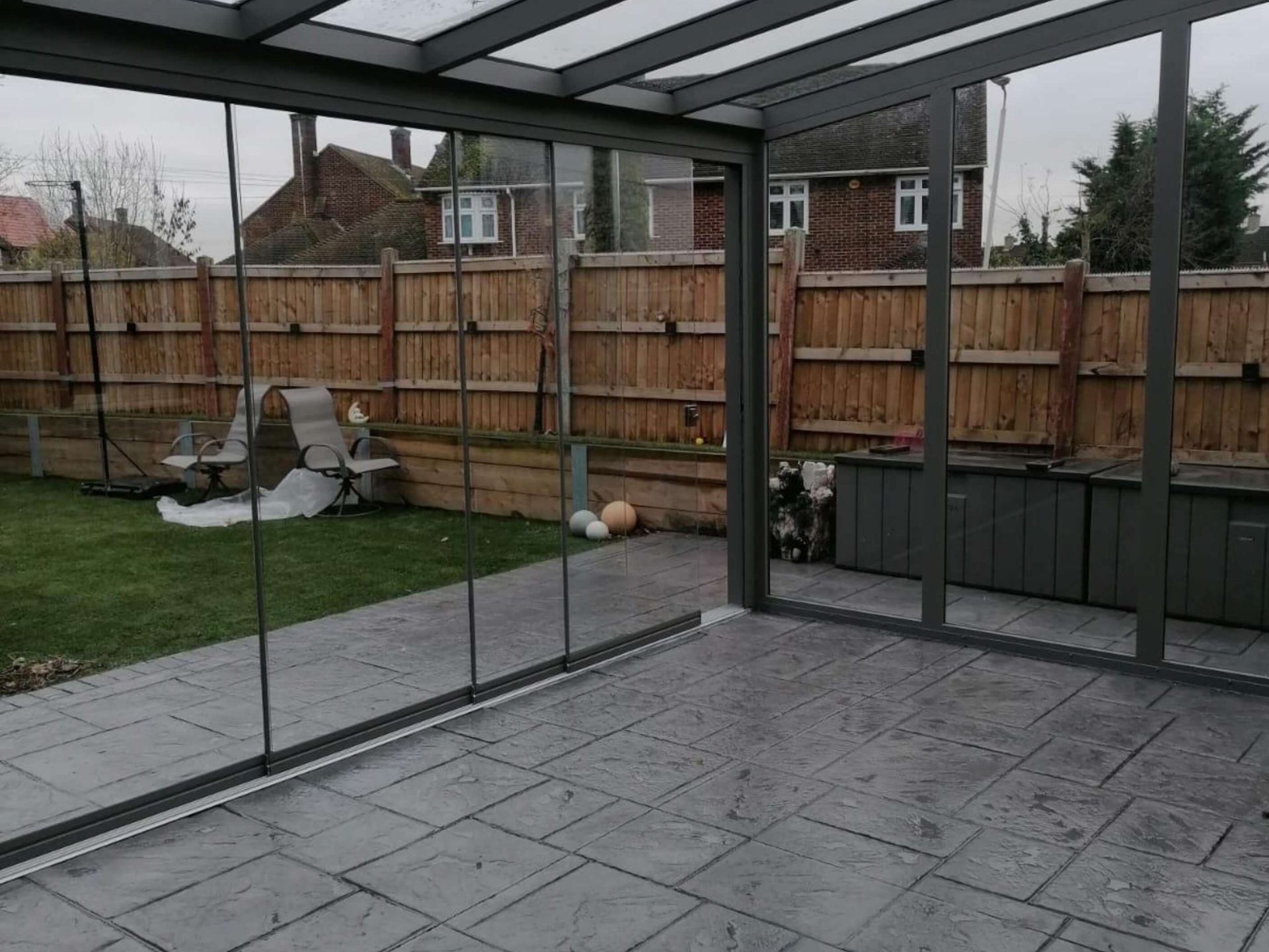 Swansea Garden Room installed by AGVerandas Ltd